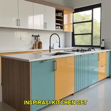 Inspirasi Kitchen Set Minimalis untuk Apartemen Studio di Klaten